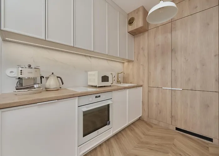 アパート Elegant With Balcony Krakowska By Renters Prestige