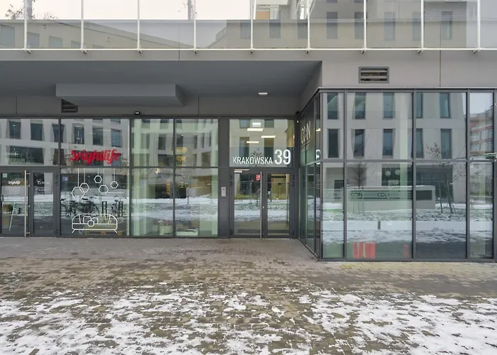 アパート Elegant With Balcony Krakowska By Renters Prestige